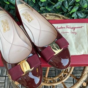 Women Patent Leather box + dust bag included